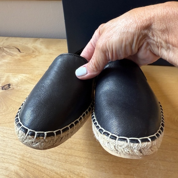 COLE HAAN PALERMO ESPADRILLE NIB 7.5B COASTAL GRANDMA SOFT LEATHER TIMELESS CHIC - Picture 5 of 11